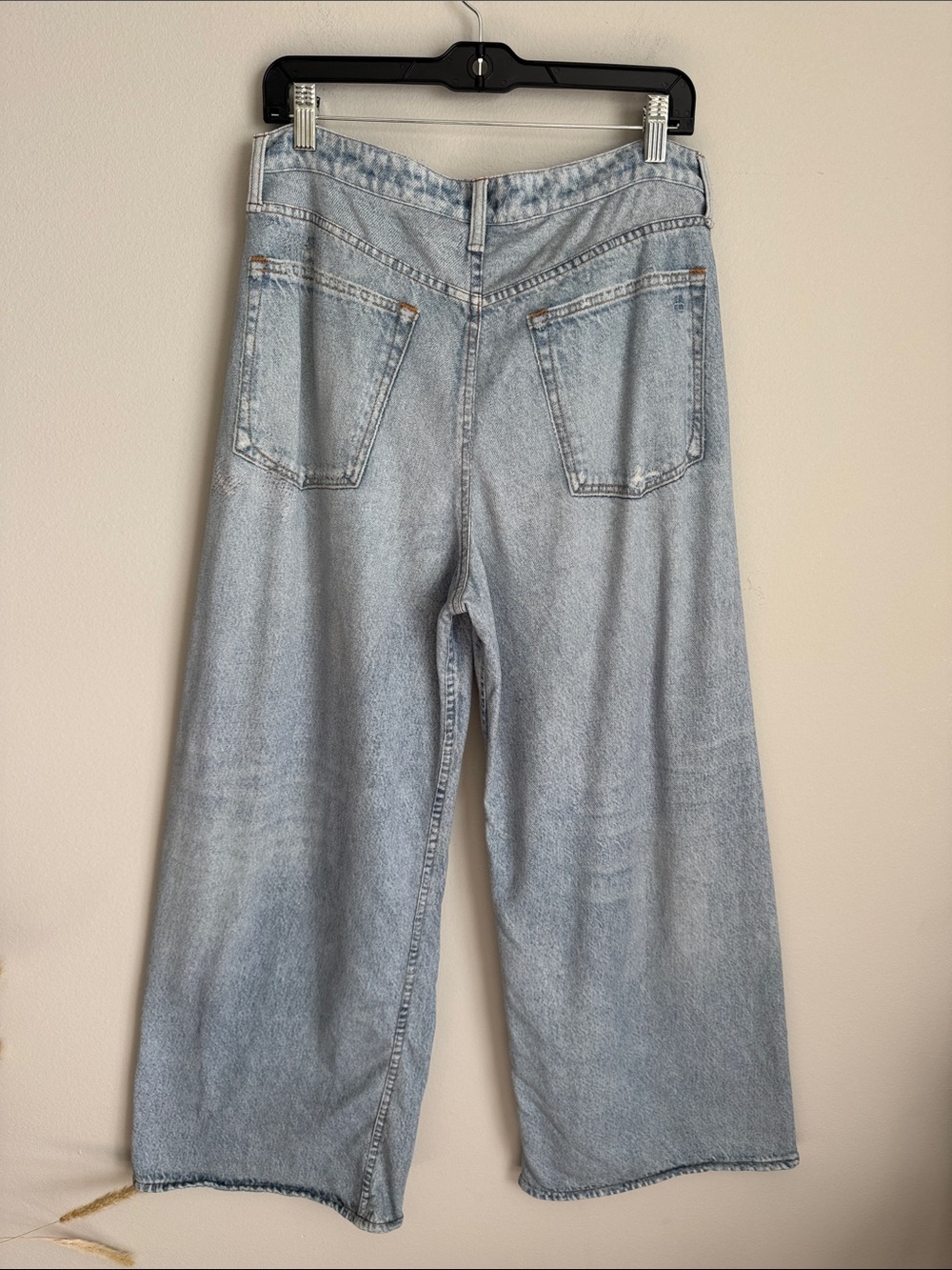 Rag & Bone Miramar Sofie Ankle-Length Pant Faux Denim Pants Size 30 - Picture 10 of 16